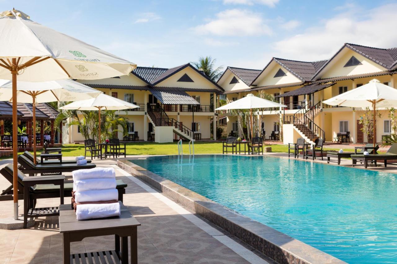 Sansan Resort Vangviang Kültér fotó