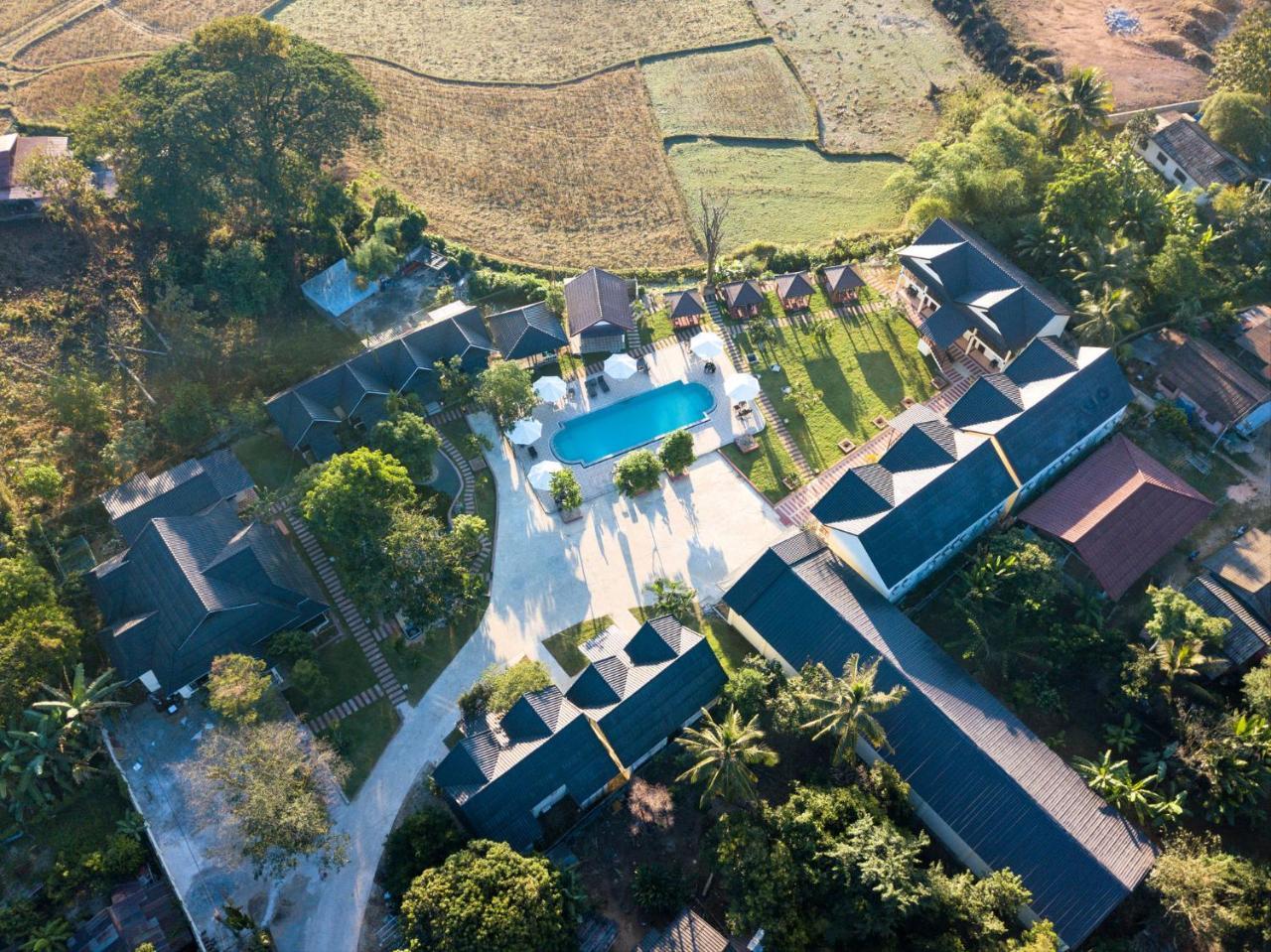 Sansan Resort Vangviang Kültér fotó